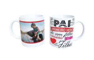 Caneca Dia dos Pais Presente Personalizada Nome ou Foto Diversos Modelos