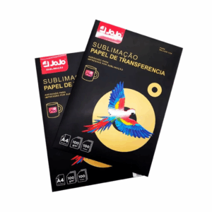 Papel sublimático fundo rosa A4 JOJO 100gr.pct com 100fls