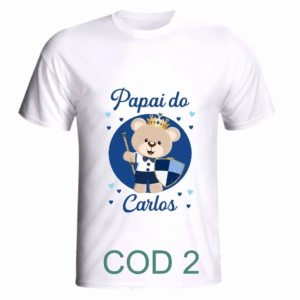 Camiseta para chá de bebê personalizadas fazemos vários temas