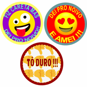 Kit 100 tags Adesivas Hora Da Gravata Casamento – Já Dei Pro Noivo Tn02