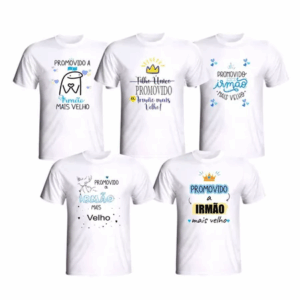 Camiseta Promovido a Irmão mais Velho