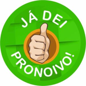200 Adesivos Hora Da Gravata Casamento – Já Dei Pro Noivo – vermelho e verde