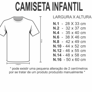 Kit 10 Camisetas Infantil Branca Básica Unissex Casual ou para Sublimação e personalizações