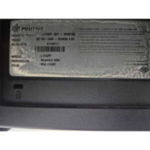 Monitor 17″ Polegadas Positivo/lg L1742p-bft – Preto excelente estado com garantia